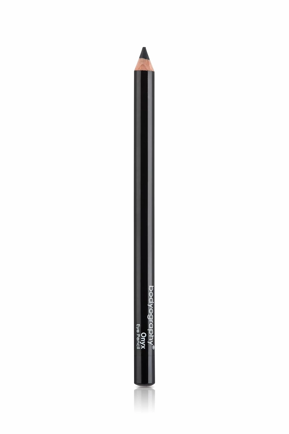 Bodyography Cream Eye Pencil (Onyx): Black Salon Wooden Waterproof Makeup Pencil w/ Coconut Oil | Long-Wearing, Cruelty-Free, Gluten-Free, Paraben-Free