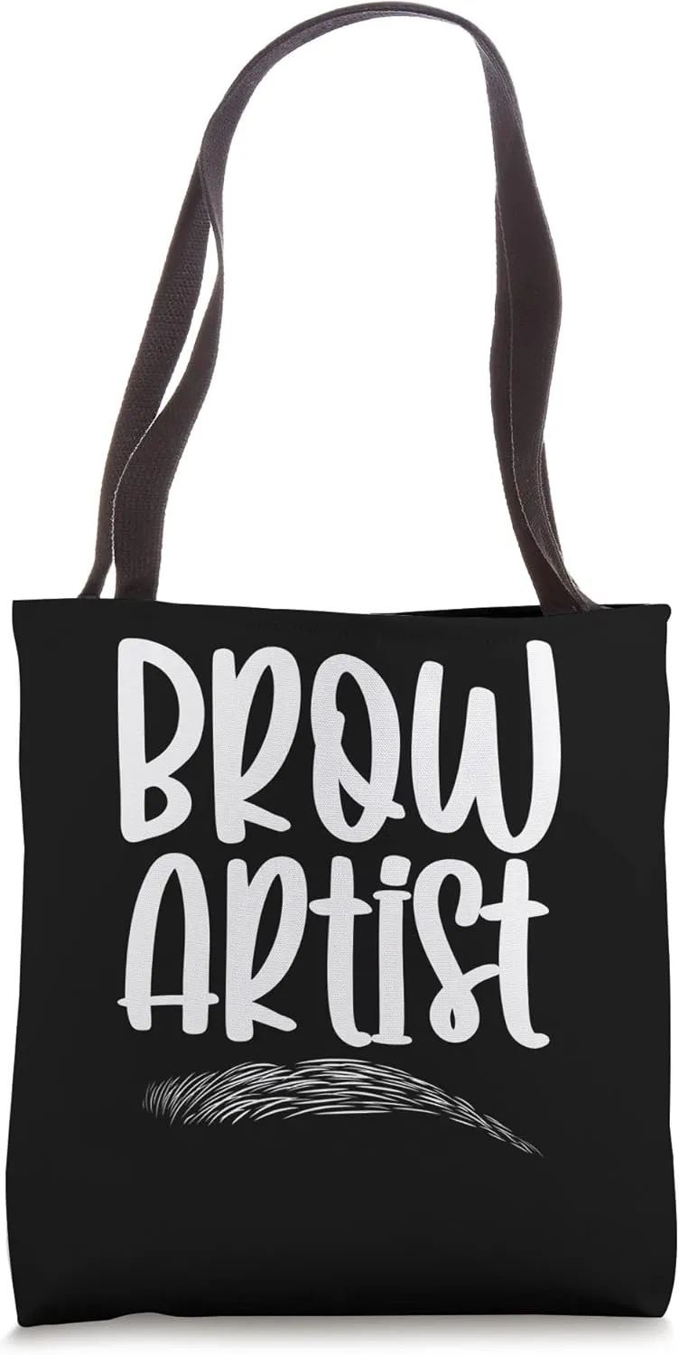 Brow Artist Brows Eye Eyebrow Job Tote Bag