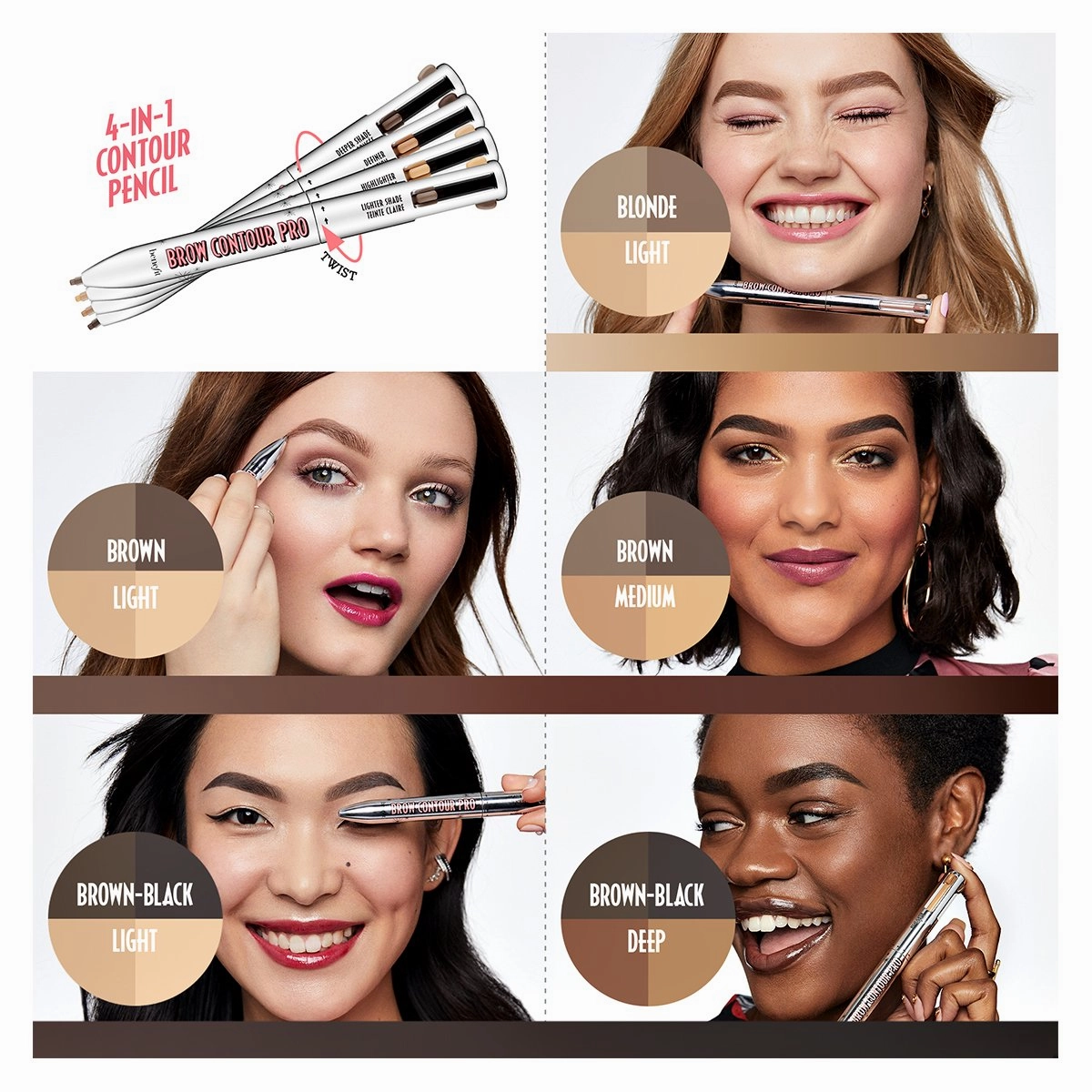 Brow Contour Pro 4-in-1 Defining & Highlighting Pencil