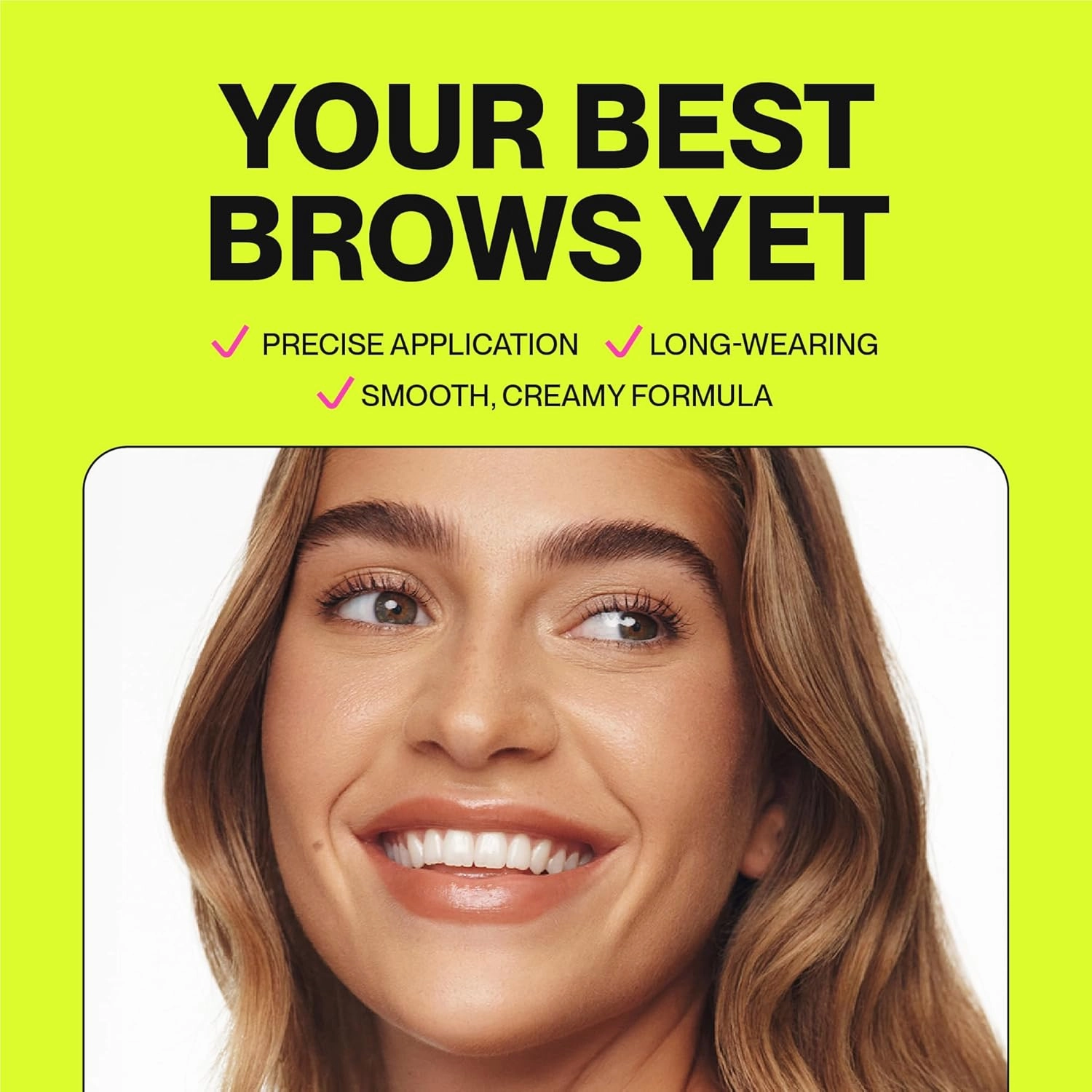 Brow Pencil - Fine Tip, Smooth & Creamy, Long Wearing, Water Resistant - Buildable Looks: Natural to Bold Eyebrows - Vegan & Cruelty Free Women's Beauty, Eyebrow Filler Makeup (Black Brown)