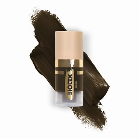 Brow Pigment for Permanent Makeup - Neutral Dark Brown Color for Eyebrows - Inorganic Creamy - Made in Italy - Milan 0,24 fl.oz.