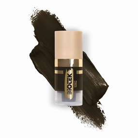 Brow Pigment for Permanent Makeup - Neutral Dark Brown Color for Eyebrows - Inorganic Creamy - Made in Italy - Venice 0,24 fl.oz.