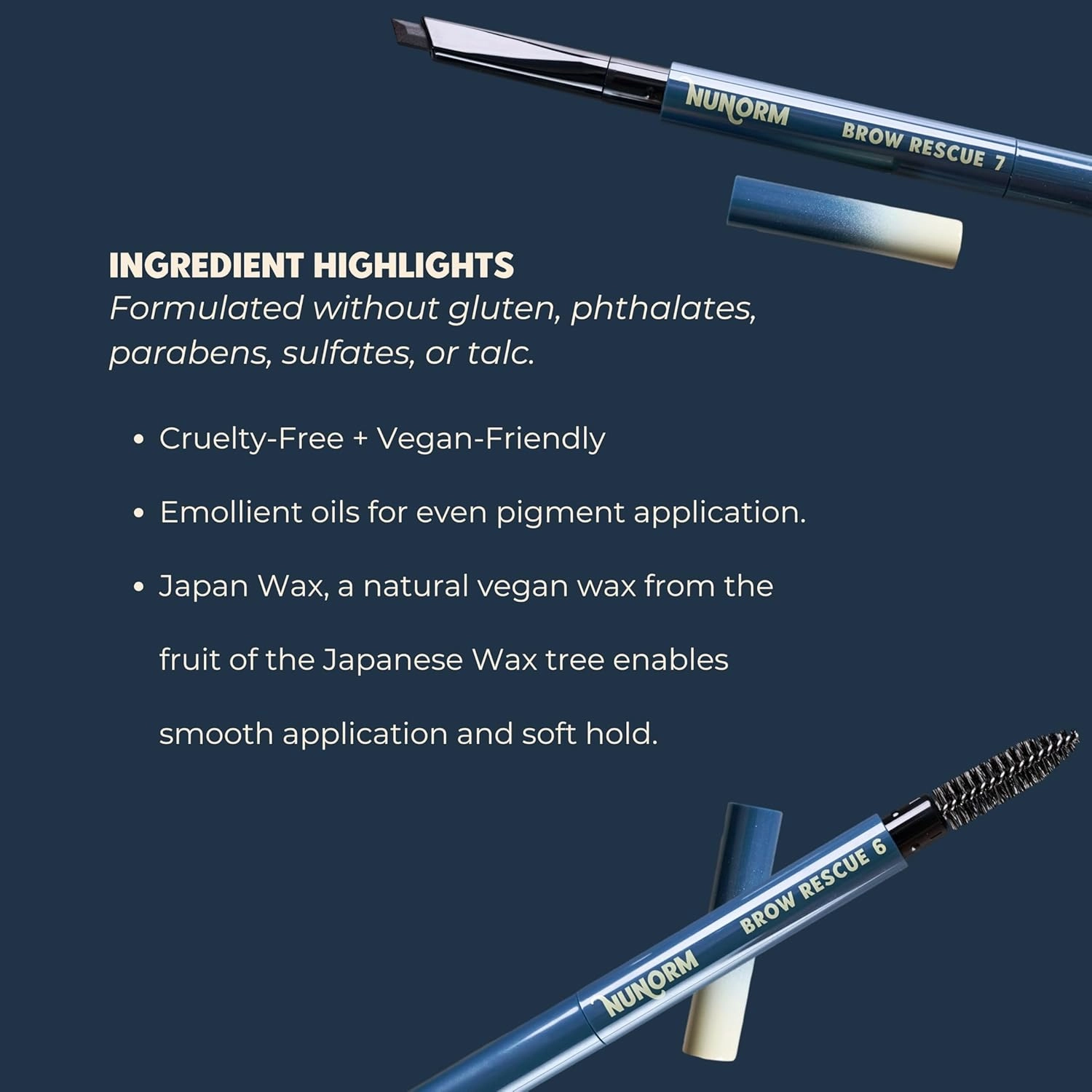 Brow Rescue Pencil | 8 Shades | Long-Lasting Formula | Precision Application for Brows, Beards & Sideburns | Natural Finish | Suits All Hair Shades (3)