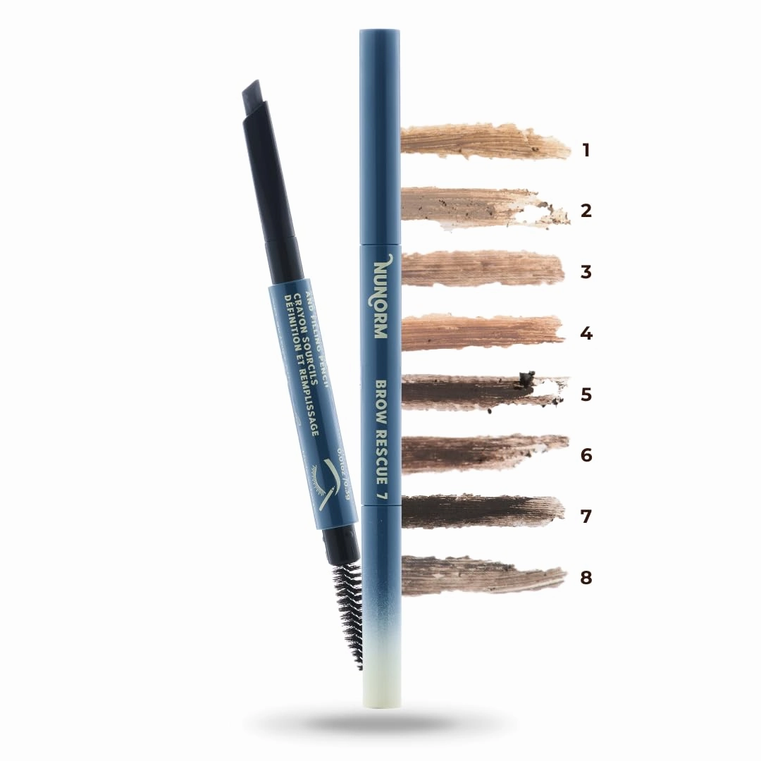 Brow Rescue Pencil | Award Winning Long-Lasting Formula | Solution for Unruly Brows Patchy Beards & Facial Hair Loss | Natural Finish | Suits All Hair with 8 Shades (7)