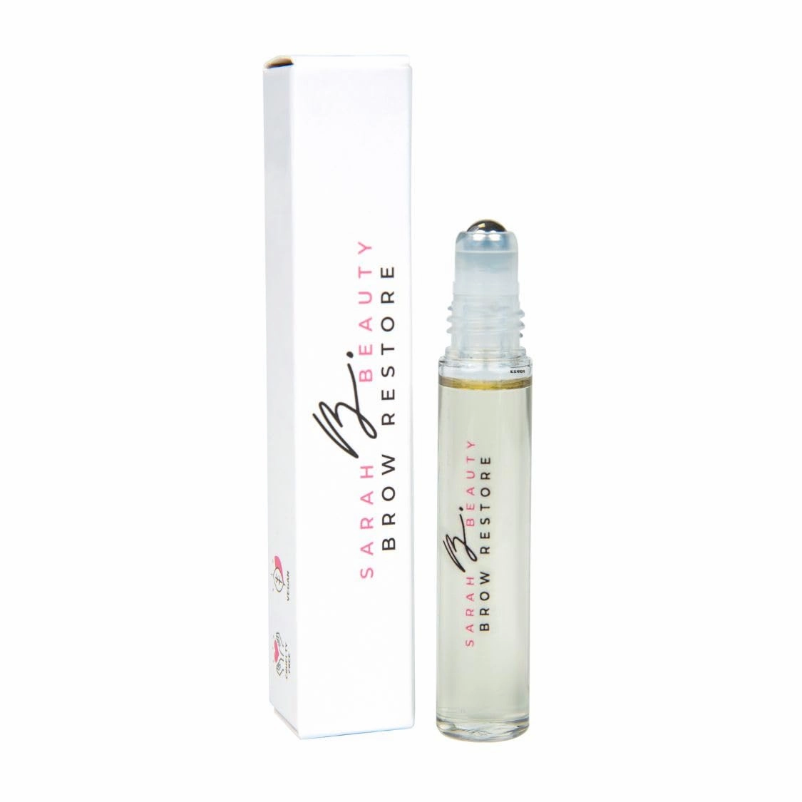 Brow Restore Vegan Eyebrow Growth Serum - Natural Brow Enhancer for Fuller, Thicker Brows | Fast Brow Regrowth & Hair Restoration Treatment | Cruelty-Free | 0.33 fl Oz