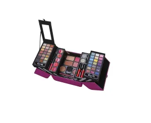 Cameo Exclusive Makeup Gift Set, 5 Layers of Eye Shadows, Lip-Glosses, Powders, Blushes, Creamy Foundation Brush and Mirror Included
