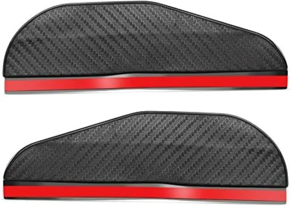 Car Rain Eyebrow for BMW 7-Series G11 G12 2000-2020 1 Pair Car Rearview Mirror Rainproof Eyebrow Stickers