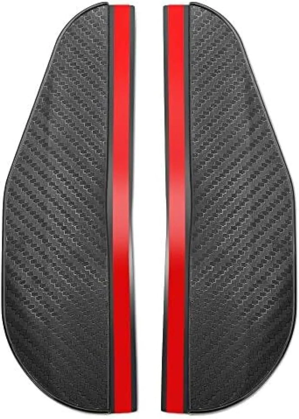 Car Rain Eyebrow for Chevrolet Aveo T250 2000-2020 1 Pair Car Rearview Mirror Rainproof Eyebrow Stickers