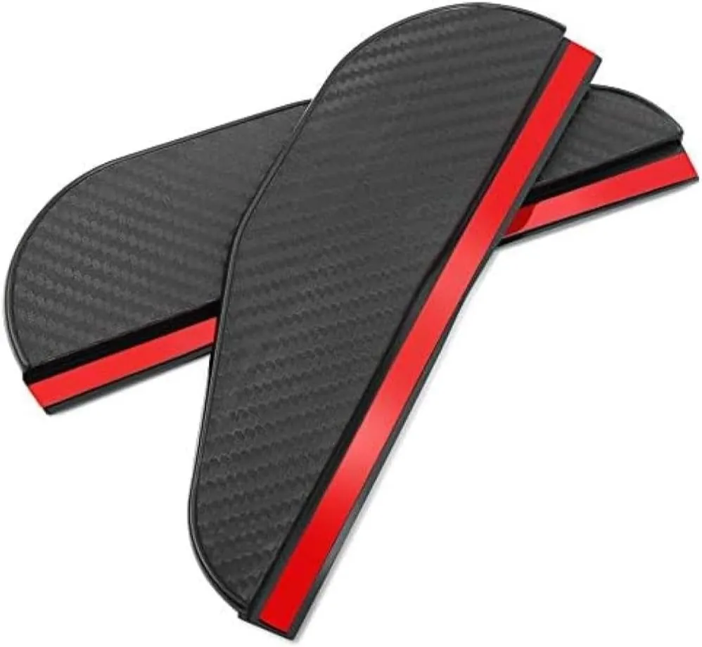 Car Rain Eyebrow for Peugeot 206/307 2000-2020 1 Pair Car Rearview Mirror Rainproof Eyebrow Stickers