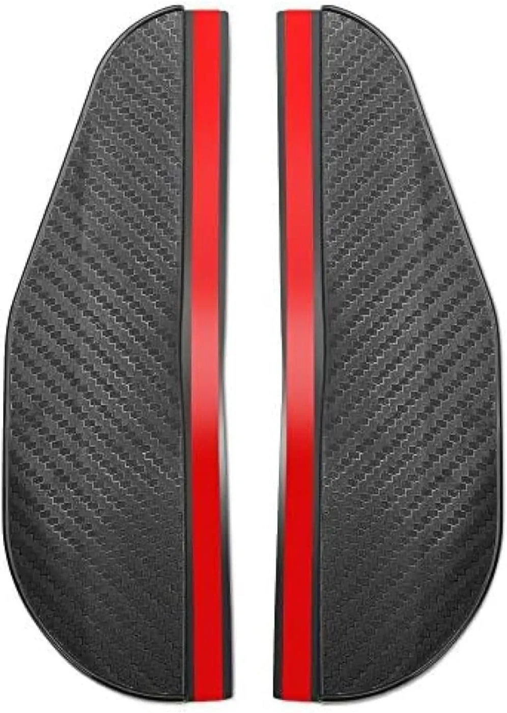 Car Rain Eyebrow for Volkswagen Golf 7 2000-2020 1 Pair Car Rearview Mirror Rainproof Eyebrow Stickers PVC Car Rain Cover