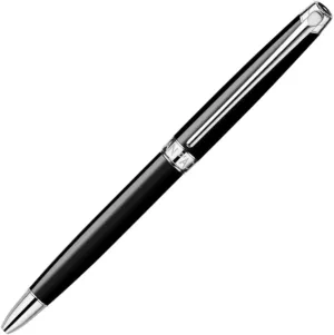 Caran d'Ache - Ebony Black LÉMAN BI-FUNCTION - Ballpoint Pen & Mechanical Pencil Set