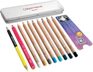 Caran d'Ache Oliver Jeffers Creative Luminance 6901 Colored Pencils - Set of 10, Special Edition