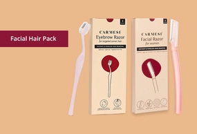 Carmesi Facial Hair Removal Pack