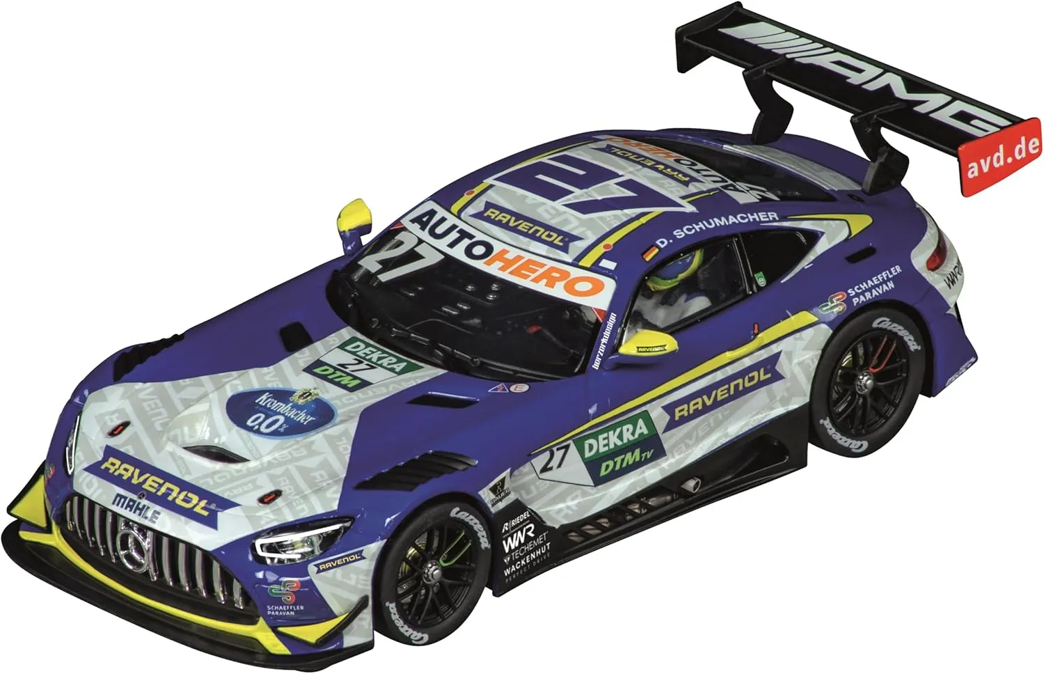 Carrera Digital Electric Slot Car Racing Track Set Includes Two Cars & Two Dual-Speed, Fast and Fabulous