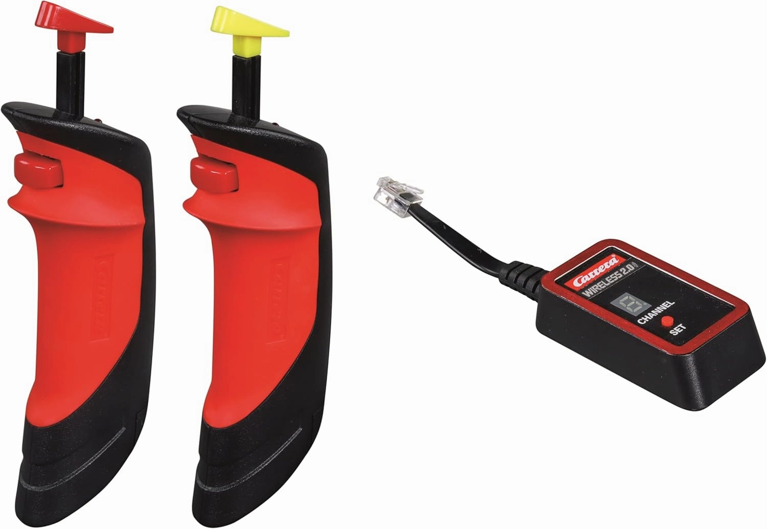 Carrera Digital Electric Slot Car Racing Track Set Includes Two Cars & Two Dual-Speed, D132 24H Speed