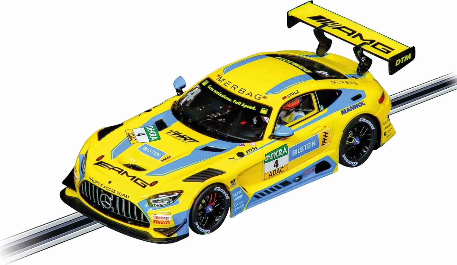 Carrera Digital Electric Slot Car Racing Track Set Includes Two Cars & Two Dual-Speed, D132 Pole to Podium