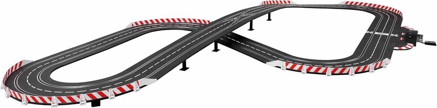Carrera Digital Electric Slot Car Racing Track Set Includes Two Cars & Two Dual-Speed, D132 Pole to Podium