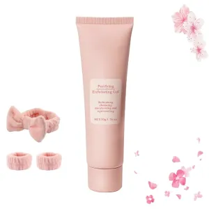 Cautiecimal Exfoliating Gel,Purifying Enzymes Exfoliating Gel,Grantadmit Oloty Face And Body ExfoliatingScrub Gels,Gentle DeepExfoliating Facial Cleanser Moisturizing For All Skin Types (1)