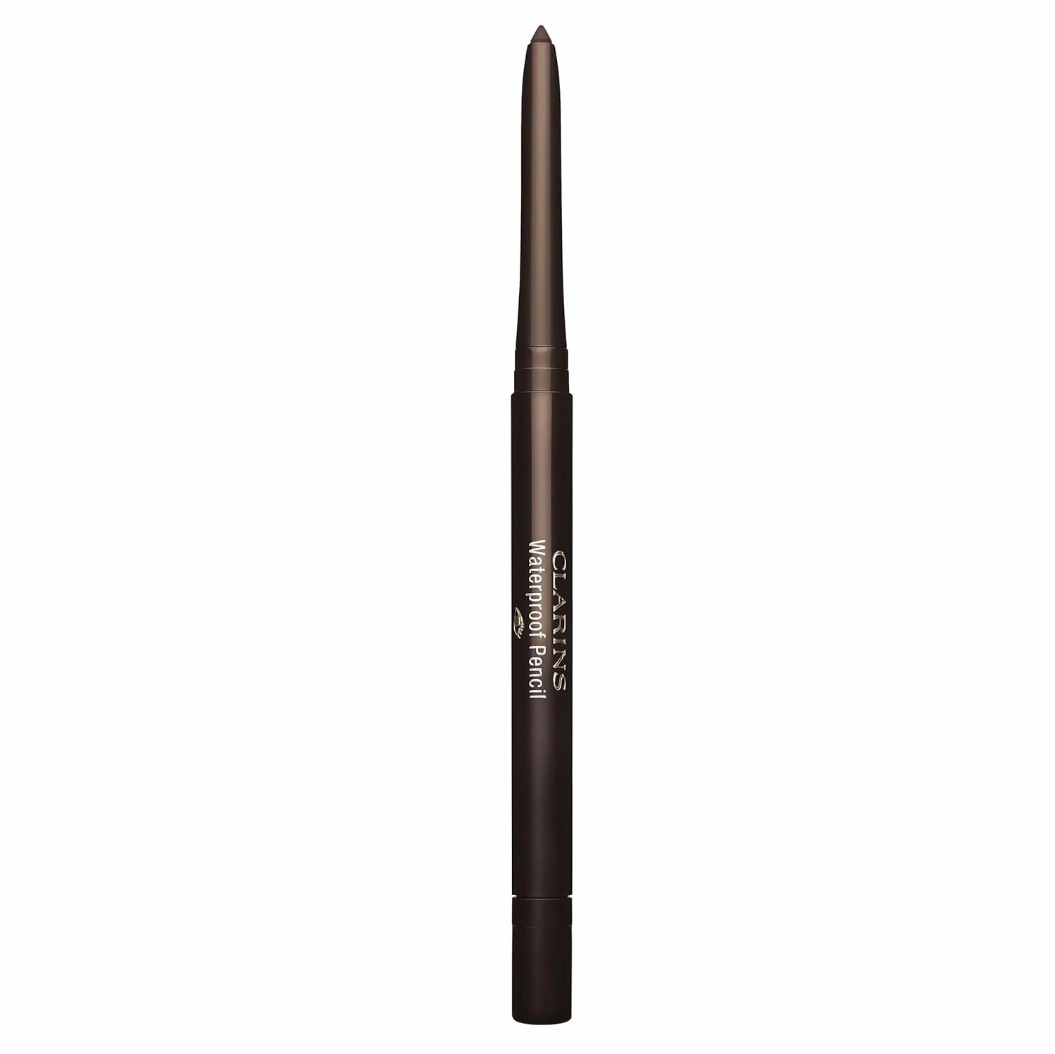 Clarins Waterproof Eye Pencil | Award-Winning | Highly Pigmented and Long-Wearing | Includes Retractable Tip, Built-In Sharpener and Smudger For Smoky Eye Looks | 0.01 Ounces