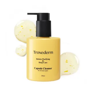 Collagen Capsule Cleanser Face Wash | Firming & Hydrating Cleansing Gel with Antioxidants & Collagen - Gentle Face Cleanser & Makeup Remover, 6.76 fl oz