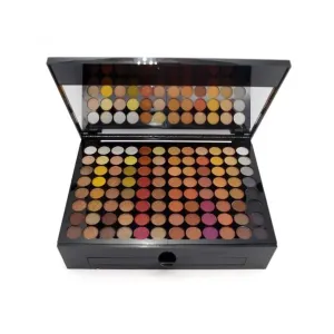 Color Piano Box Eye Shadow Color Palette Brush Waterproof Eyebrow Concealer Beauty Cosmetics Set
