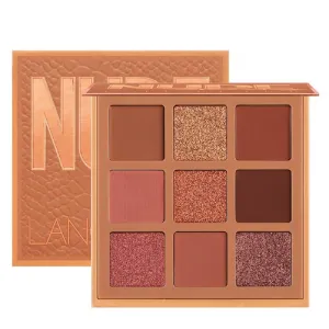 Colorful Eyeshadow Palette, High Pigmented Makeup, Matte and Shimmer Glitter, Waterproof Long Lasting (A)