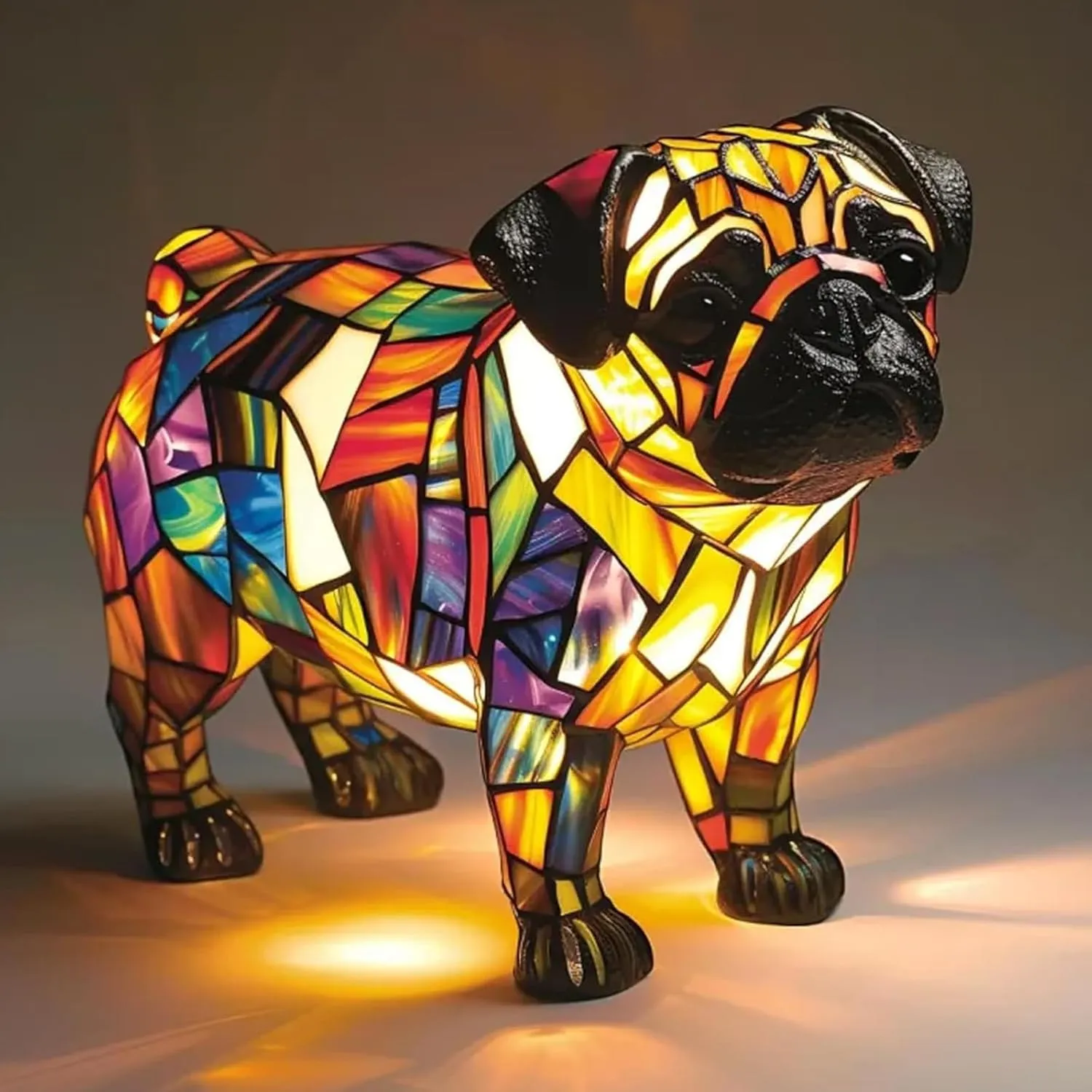 Corgi Lamp, French Bulldog Lamp, Dachshund Lamps, Pug Lamps, Dog Series Art Night Light, Cute Pet Dogs Themed LED Table Lamps with Warm Ambient Glow, Fun Gift for Dog Lovers (Beagle B)