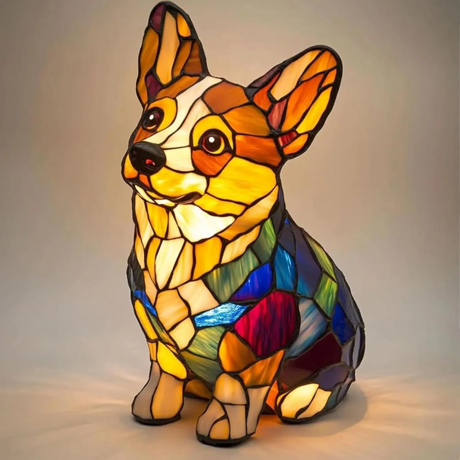 Corgi Lamp, French Bulldog Lamp, Dachshund Lamps, Pug Lamps, Dog Series Art Night Light, Cute Pet Dogs Themed LED Table Lamps with Warm Ambient Glow, Fun Gift for Dog Lovers (Beagle B)