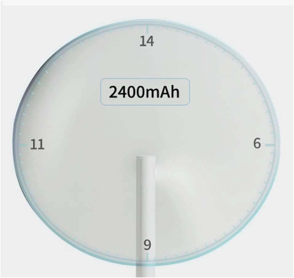 Cosmetic Mirror LED Makeup Mirror Desktop with Light Fill Light Beauty Mirror Desktop Dressing Foldable Bedroom Portable Mirror Make Up Mirrors(A)