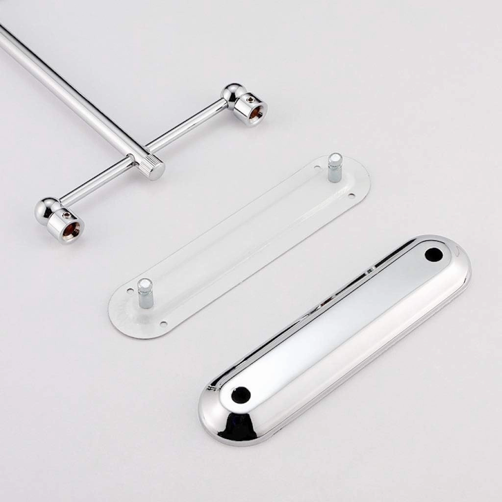 Cosmetic Mirror Wall Mounted, Beauty Makeup Mirror Extendable Bathroom Magnifying Two Side Vanity Mirror,Gold_6 inch(Silver,6 inch)