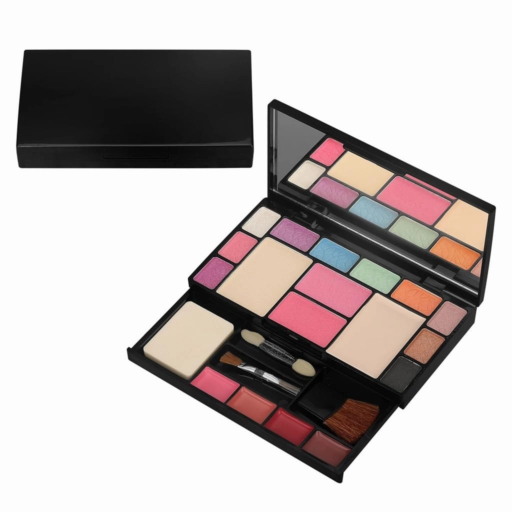 CSCDD 18 Color Makeup Set with Brush Including Eye Shadow Lip Gloss Eyebrow Powder Gift Set