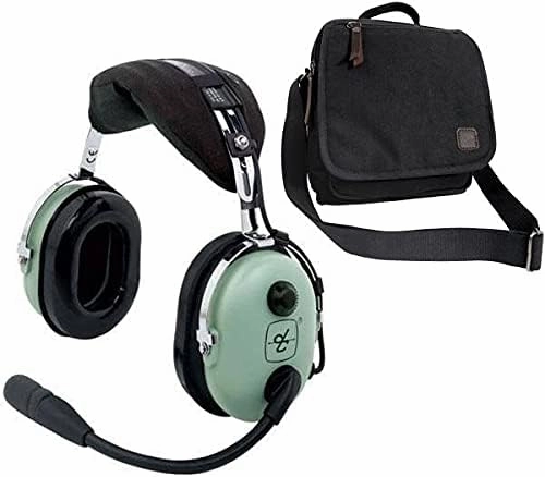 David Clark H10-13S Stereo Headset & Headset Bag Combo