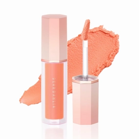DEAR DAHLIA Petal Blur Cream Blush – Multi-Use, High-Pigment, Lightweight & Long-Lasting, Petal-Smooth Finish, Vegan & Cruelty-Free, for Sensitive Skin, 4g – POPPY