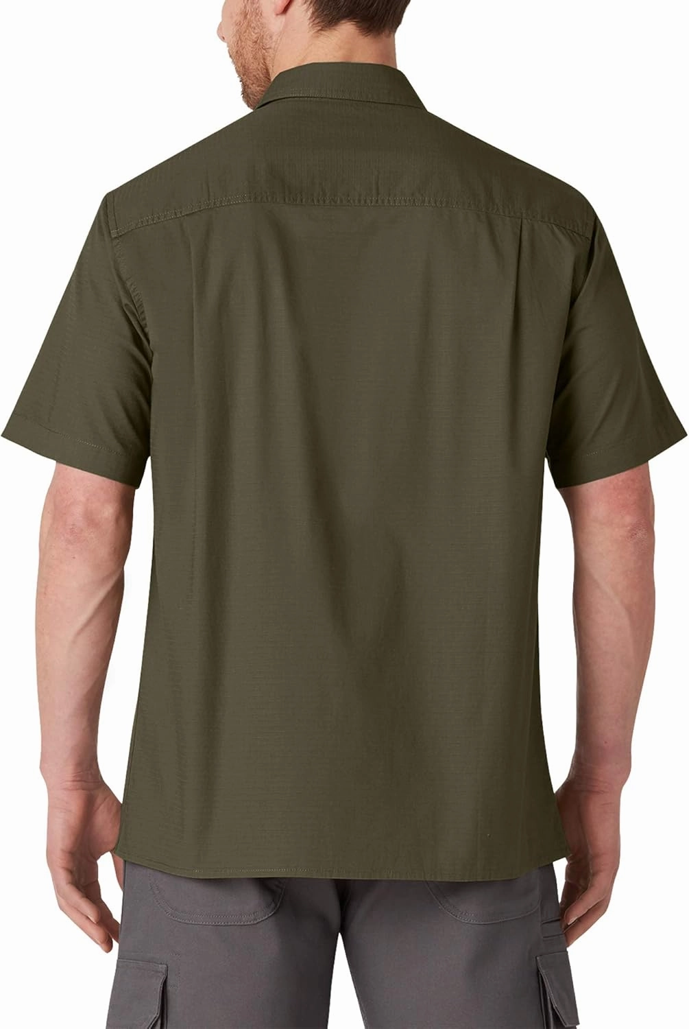 Dickies Men's Short Sleeve Ripstop Work Shirt