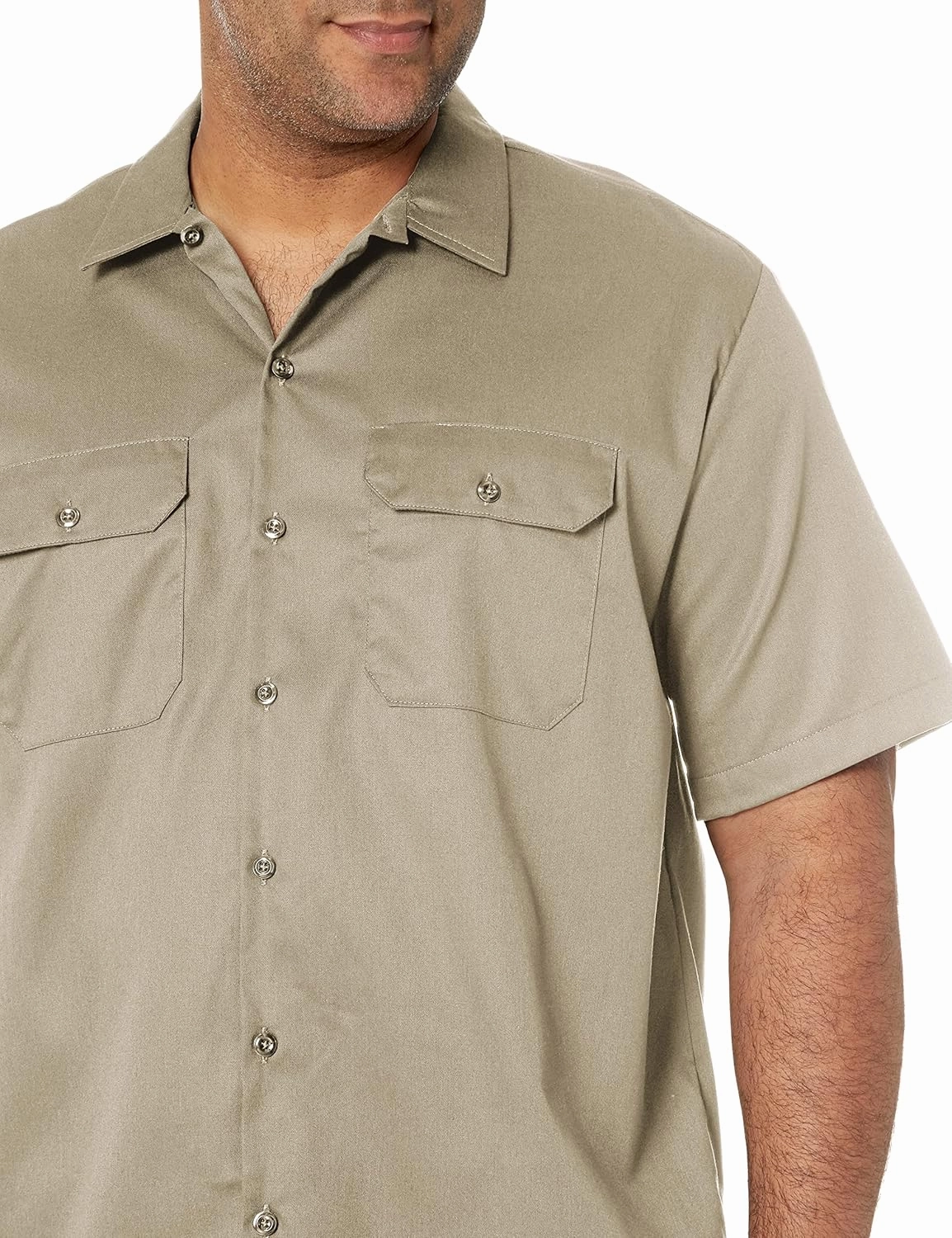 Dickies mens Flex Relaxed Fit Short Sleeve Work Shirt