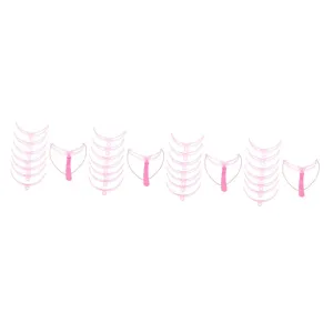 Didiseaon 12sets Portable Brow Stencils Wear-resistant Eyebrow Template Kit for Balanced Makeup Application Travel-friendly Eyebrow Supplies for Easy Styling
