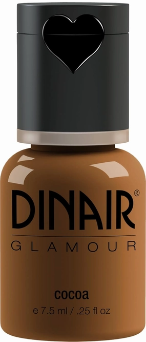 Dinair Airbrush Makeup Foundation | Cocoa | GLAMOUR: Natural, Light coverage, Matte 0.50 oz.