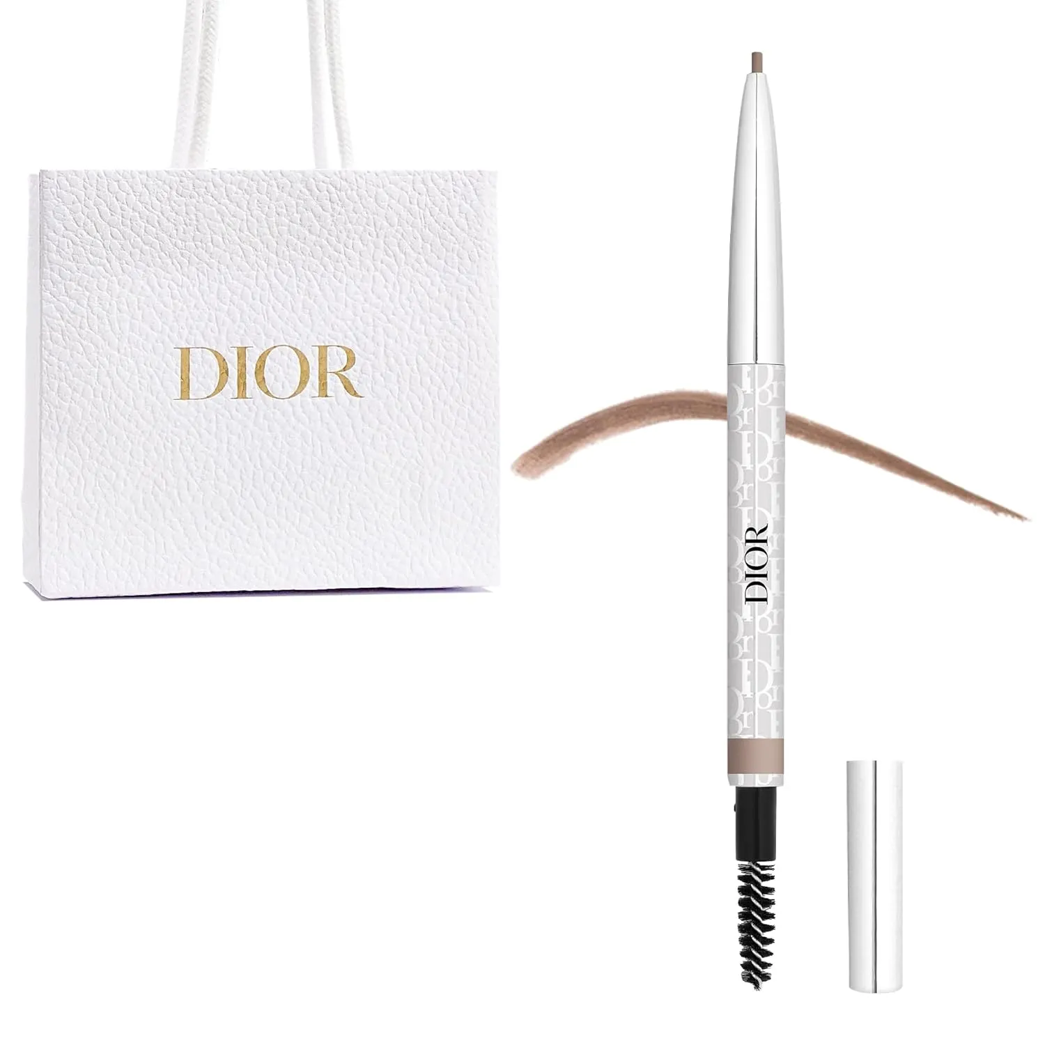 Dior Diorshow Brow Styler Eyebrow Pencil - waterproof with ultrafine retractable tip, 0.003 Ounce (01 Blond)