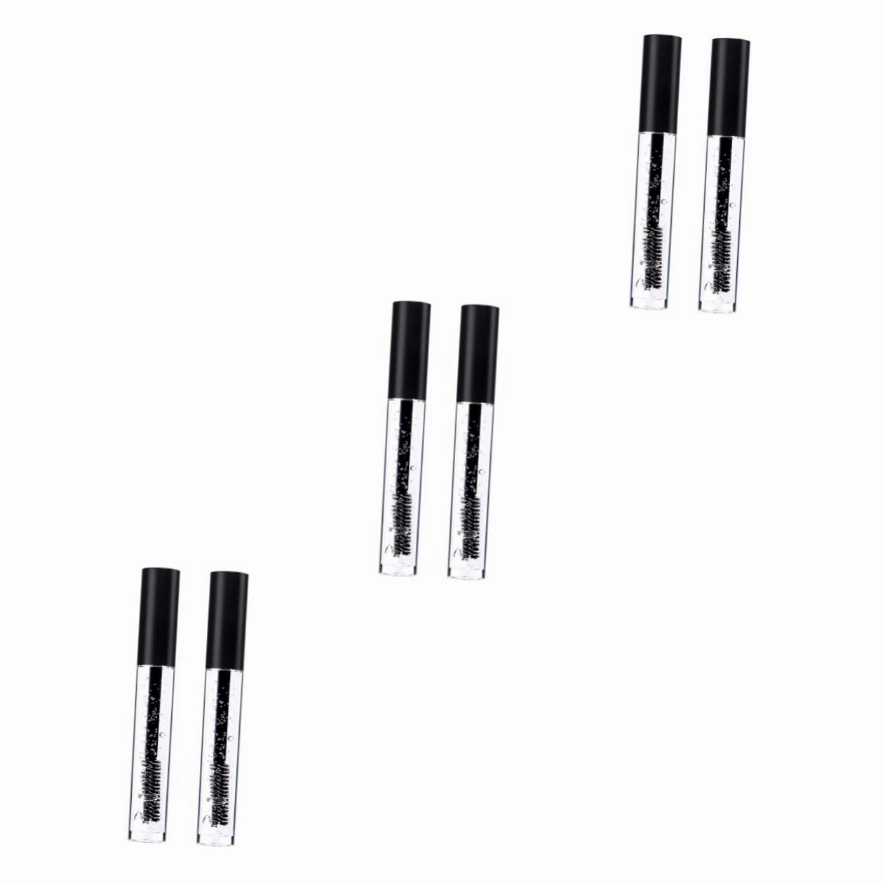DOITOOL 6pcs Clear Eyebrow Setting Gel Sweat Brow Fixing Liquid for Women Formula Easy Application Delicate Brush for Eyebrow Makeup