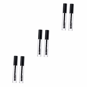 DOITOOL 6pcs Clear Eyebrow Setting Gel Sweat Brow Fixing Liquid for Women Formula Easy Application Delicate Brush for Eyebrow Makeup