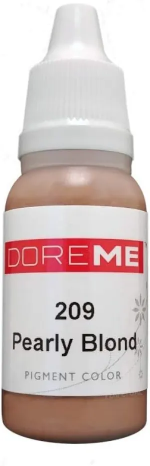 DOREME Permanent Makeup Pigment Ink Pearly Blond Eyebrow Brow Color Tattoo Micro Cosmetic Micropigmention