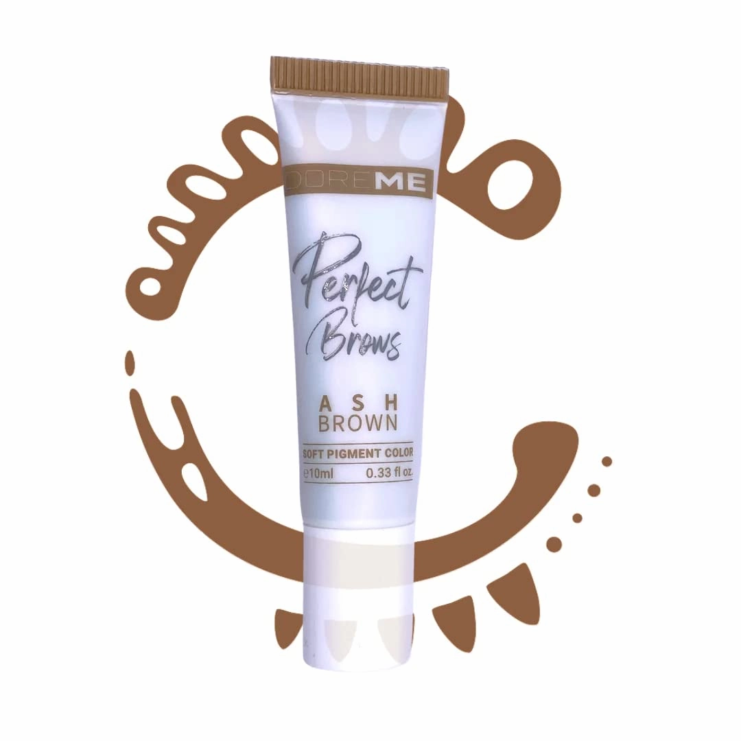 Doreme Perfect Brows Ash Brown Permanent Makeup Microblading Brow Pigment Micropigmentation