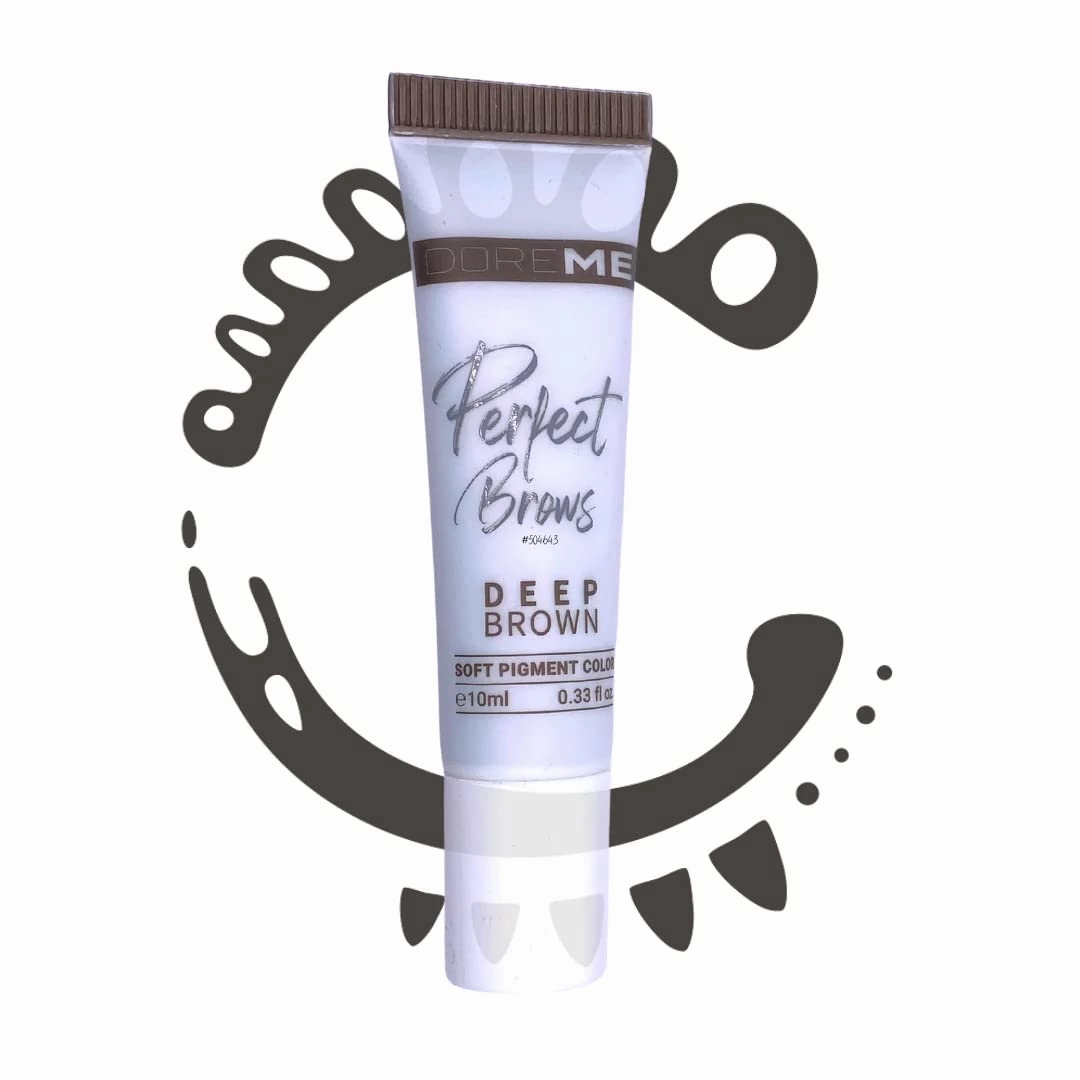 Doreme Perfect Brows Deep Brown Permanent Makeup Microblading Brow Pigment Micropigmentation