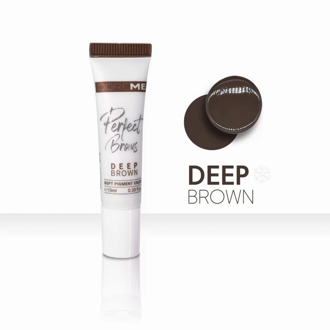 Doreme Perfect Brows Deep Brown Permanent Makeup Microblading Brow Pigment Micropigmentation