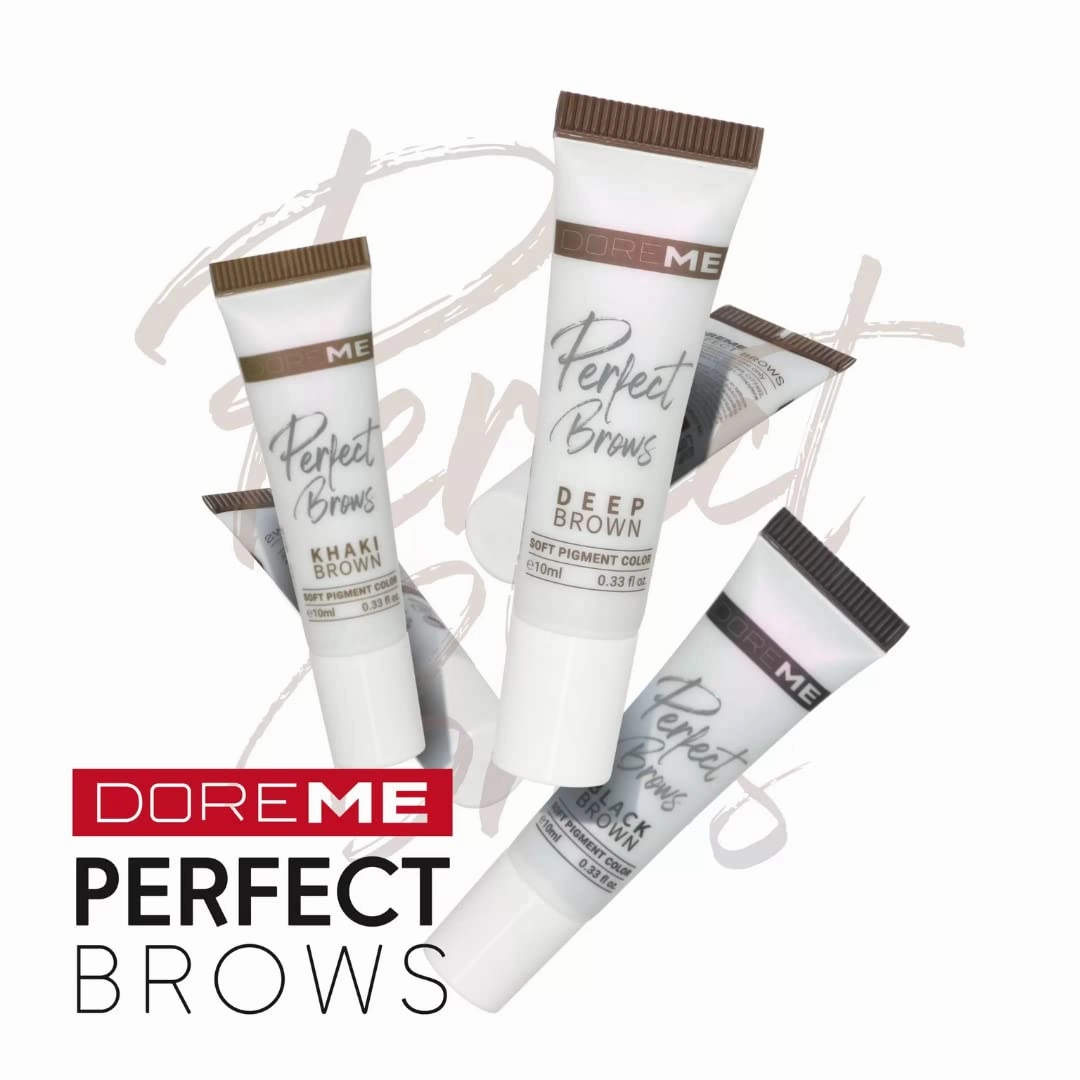 Doreme Perfect Brows Medium Brown Permanent Makeup Microblading Brow Pigment Micropigmentation
