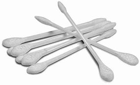 Dual-Ended Pointed & Rounded Tip Cotton-Tip Applicators - 24/Pack x 20/Packs = 480 pc