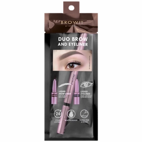 Duo Brow And Eyeliner 0.35ml 0.2ml Browit #Dark Coffee 03