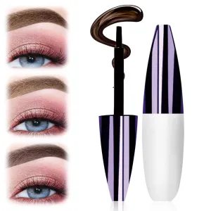 Easy Peel-Off Eyebrow Gel, 2025 New Tattoo Eyebrow Gel Easy Peel Off for Women, Upgrade Eyebrow Tattoo Peel Off, Transfer-proof Eyebrow Gels Waterproof for All Skin Types (#01)