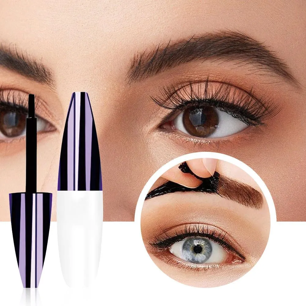 Easy Peel-Off Eyebrow Gel, 2025 New Tattoo Eyebrow Gel Easy Peel Off for Women, Upgrade Eyebrow Tattoo Peel Off, Transfer-proof Eyebrow Gels Waterproof for All Skin Types (#01)