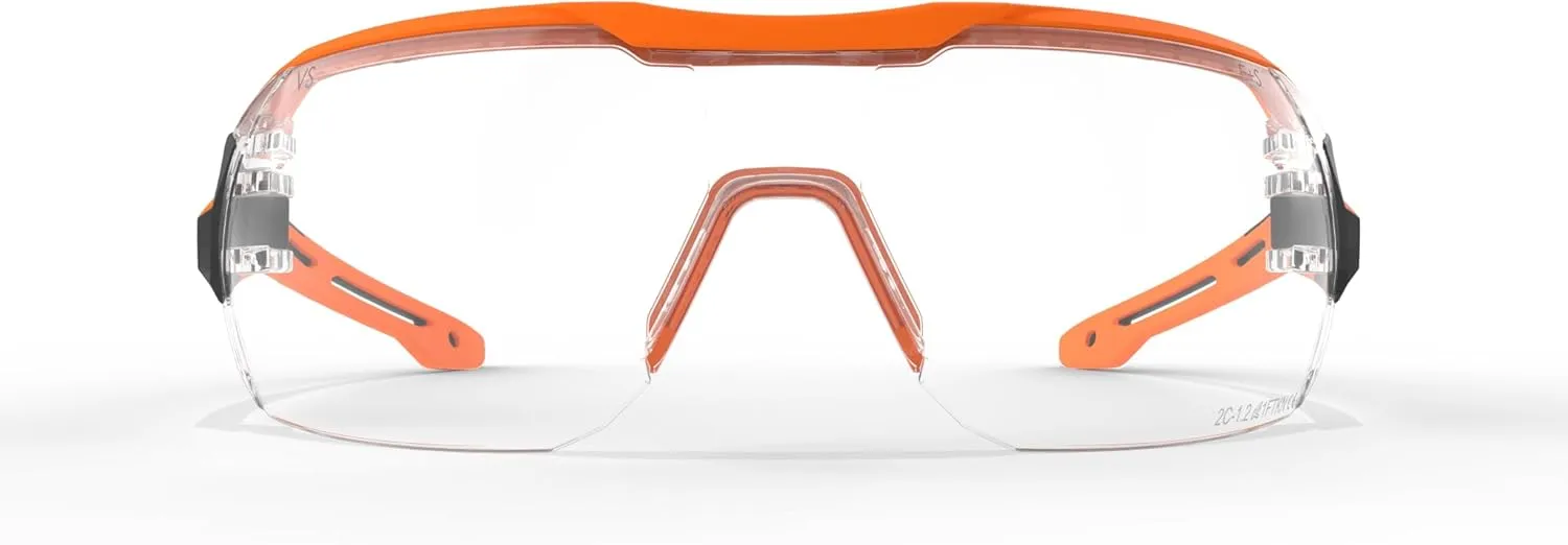 EDGE Eyewear Kabru: Z87 Safety Glasses for Men, Clear or Tinted Anti-Fog Safety Glasses Protective Eyewear with Secure Fit